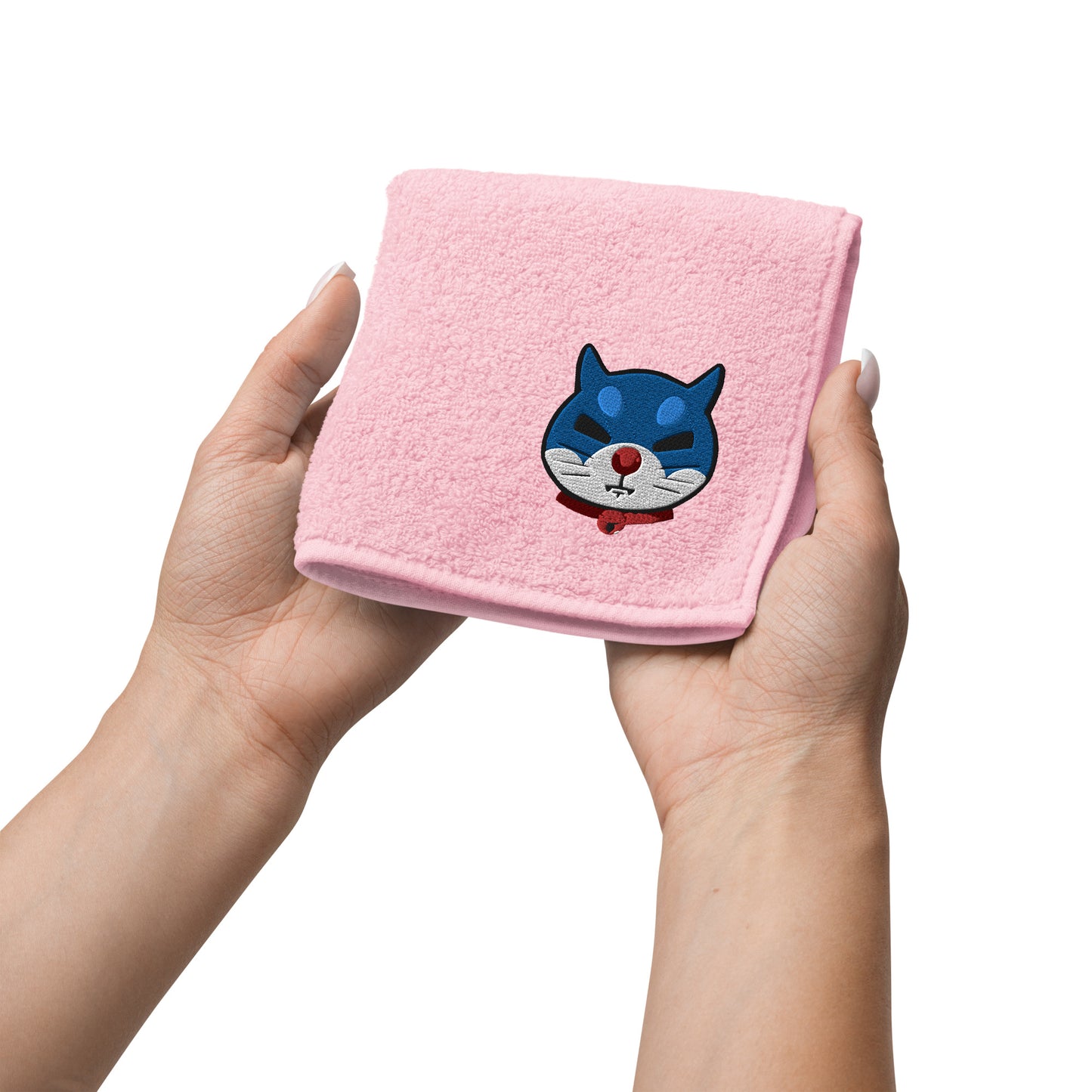 DORANEKO COLLAB DESIGN | Imabari Cotton hand towel 刺繍ロゴ | 7colors