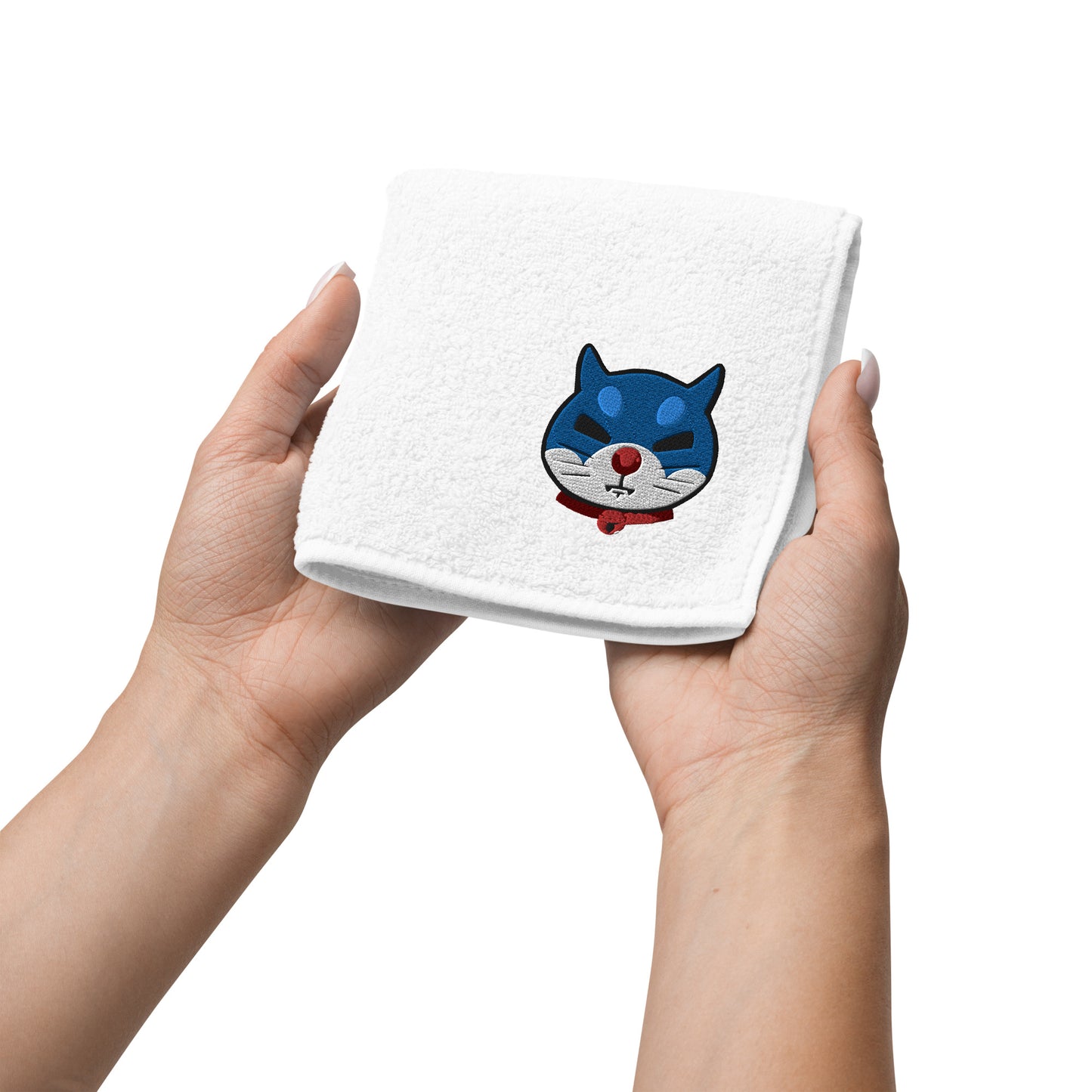 DORANEKO COLLAB DESIGN | Imabari Cotton hand towel 刺繍ロゴ | 7colors