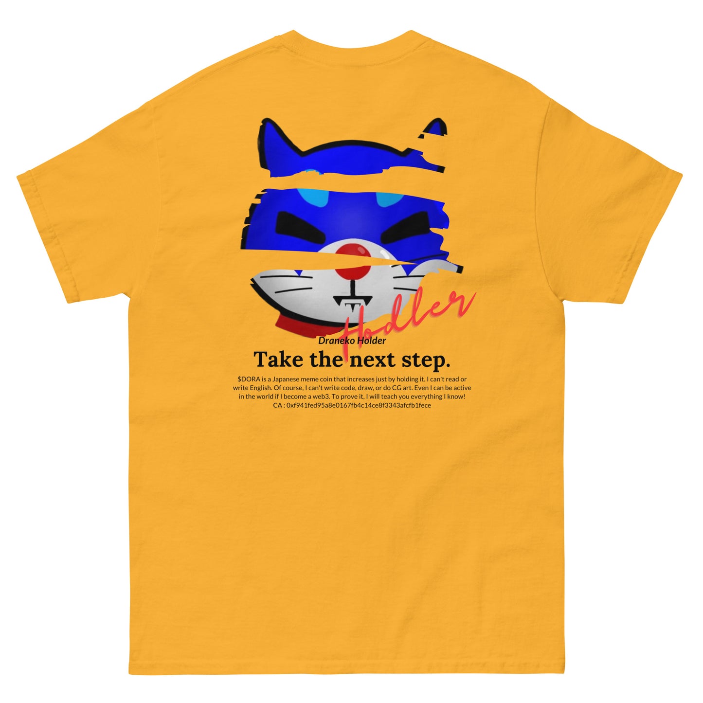 DORANEKO COLLAB DESIGN TYPE-A | Men's classic tee | 10colors