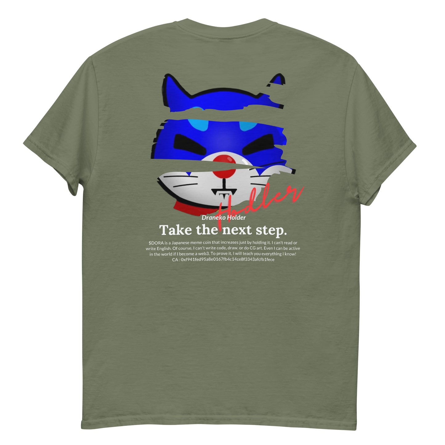 DORANEKO COLLAB DESIGN TYPE-A | Men's classic tee | 13colors