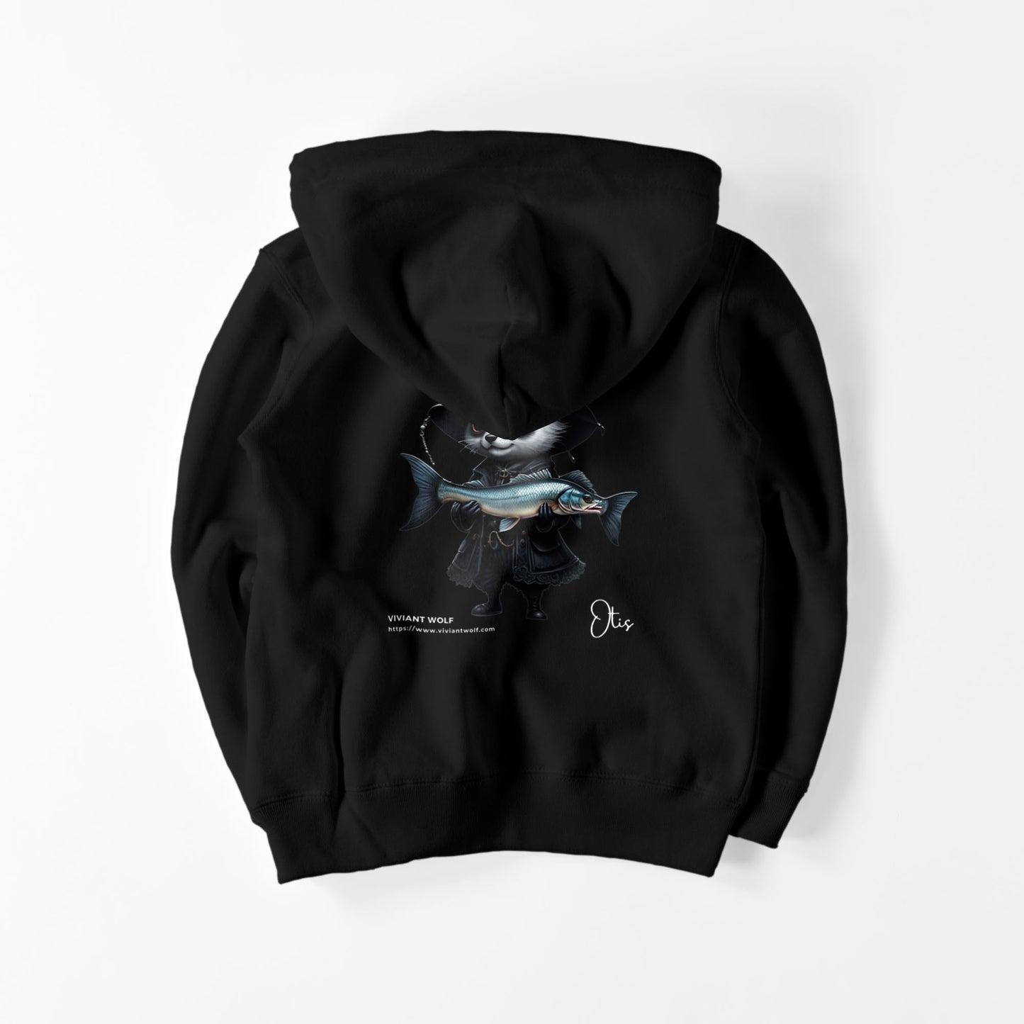TREASURE CREST “OTIS” Kids Zip-Up Sweat Hoodie Simple Design