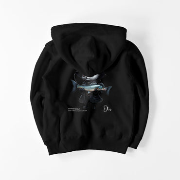 TREASURE CREST “OTIS” Kids Zip-Up Sweat Hoodie Simple Design