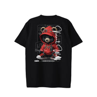 TREASURE CREST ”CLASSY ROSE BEAR” Premium American T-Shirt