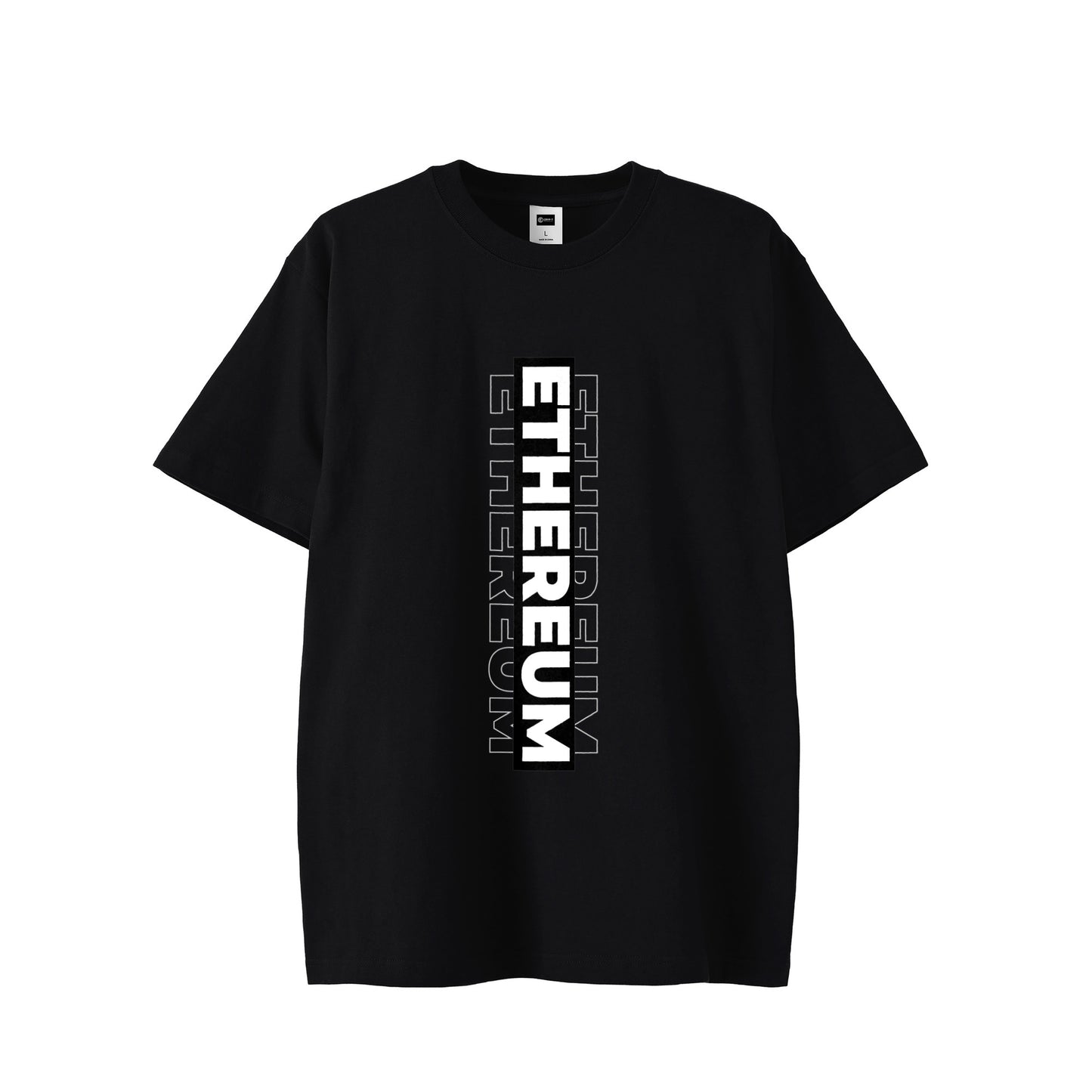 CRYP-T ORIGINAL CRYPTO DESIGN ” ETH ” Standard Tee black image