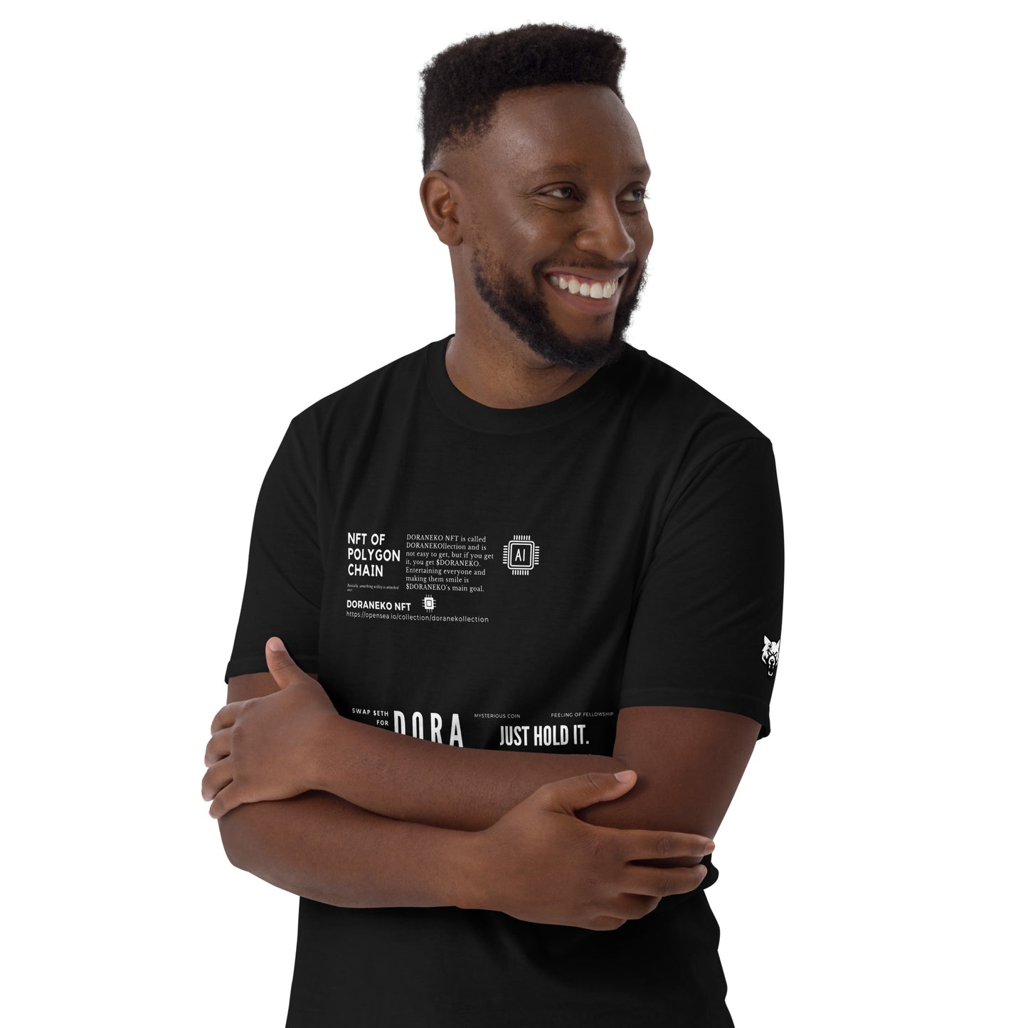 DORANEKO COLLAB DESIGN TYPE-D | Short-Sleeve Unisex T-Shirt  | 4colors