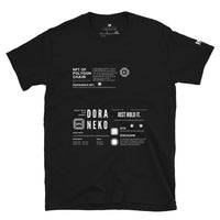 DORANEKO COLLAB DESIGN TYPE-D | Short-Sleeve Unisex T-Shirt  | 4colors
