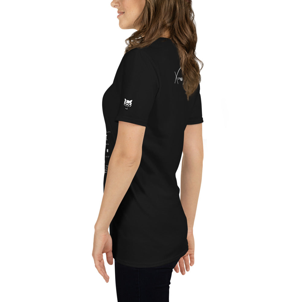 DORANEKO COLLAB DESIGN TYPE-D | Short-Sleeve Unisex T-Shirt  | 4colors