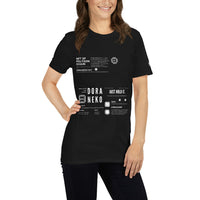 DORANEKO COLLAB DESIGN TYPE-D | Short-Sleeve Unisex T-Shirt  | 4colors