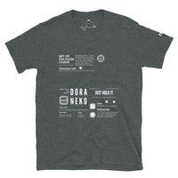 DORANEKO COLLAB DESIGN TYPE-D | Short-Sleeve Unisex T-Shirt  | 4colors