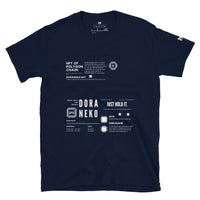 DORANEKO COLLAB DESIGN TYPE-D | Short-Sleeve Unisex T-Shirt  | 4colors