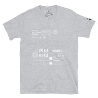 DORANEKO COLLAB DESIGN TYPE-D | Short-Sleeve Unisex T-Shirt  | 4colors