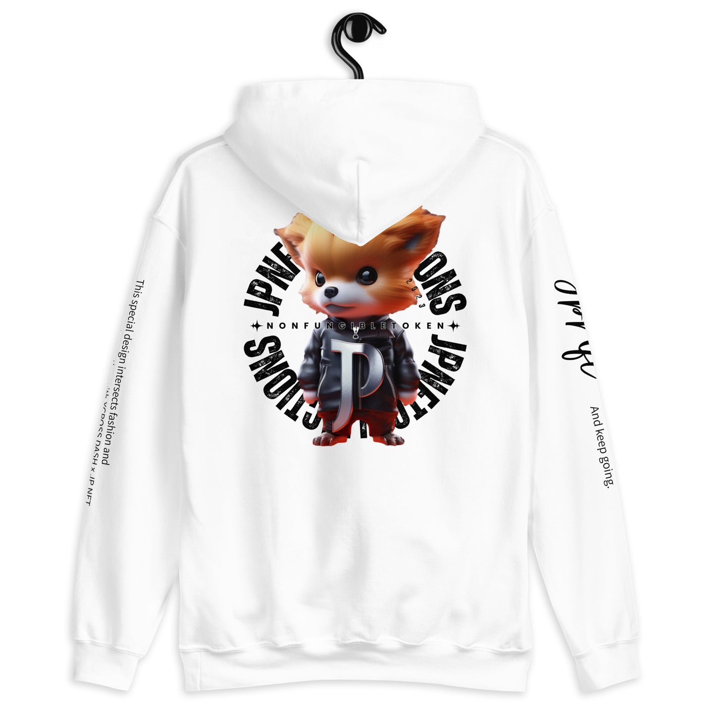 JP NFT COLLAB DESIGN TYPE-X0006 | Unisex Parker | White