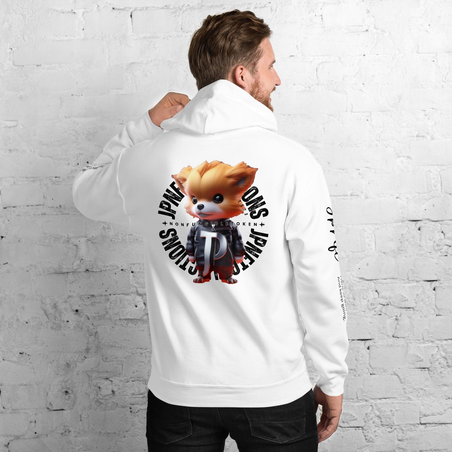 JP NFT COLLAB DESIGN TYPE-X0006 | Unisex Parker | White