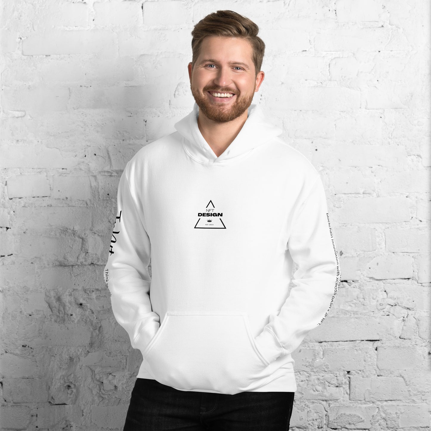 JP NFT COLLAB DESIGN TYPE-X0006 | Unisex Parker | White