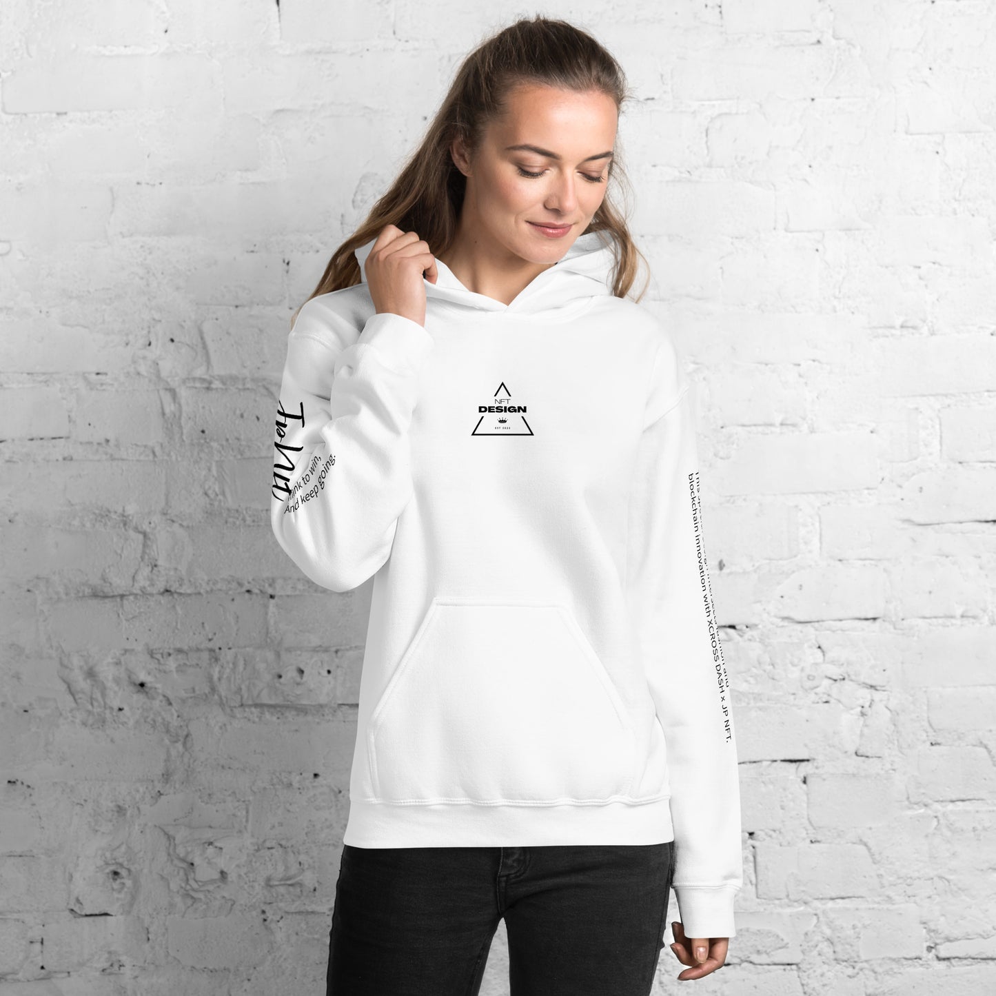 JP NFT COLLAB DESIGN TYPE-X0006 | Unisex Parker | White